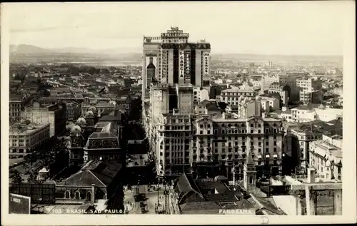 Ak São Paulo Brasilien, Panorama