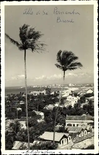 Ak Olinda Brasilien, Gesamtansicht
