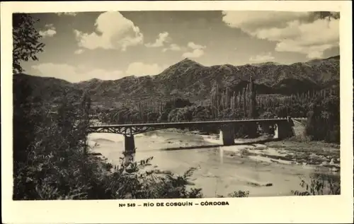 Ak Córdoba Argentinien, Rio de Cosquin