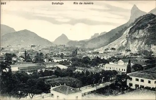 Ak Botafogo Rio de Janeiro Brasilien, Panorama