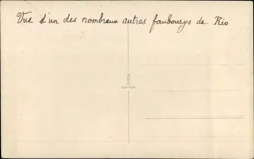 Foto Ak Rio de Janeiro Brasilien, Panorama