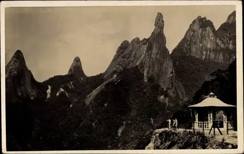 Ak Therezopolis Brasilien, O Dedo de Deus, Pavillon