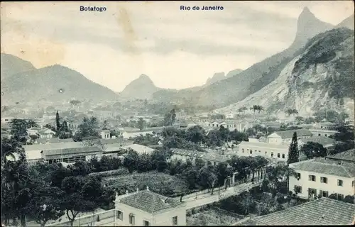 Ak Botafogo Rio de Janeiro Brasilien, Panorama
