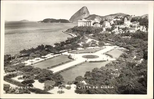 Foto Ak Rio de Janeiro Brasilien, Vista da Gloria
