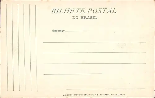 Ak Rio de Janeiro Brasilien, Boote am Anleger, 15. November