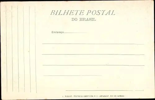 Ak Rio de Janeiro Brasilien, Ilha Fiscal vistada Ilhadas Cobras