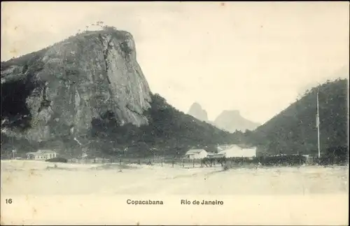 Ak Rio de Janeiro Brasilien, Copacabana