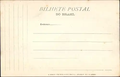 Ak Rio de Janeiro Brasilien, Copacabana