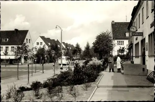 Ak Tegelhörn Itzehoe in Holstein, Ostlandplatz, Sparkasse