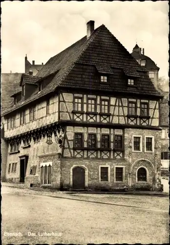 Ak Lutherstadt Eisenach in Thüringen, das Lutherhaus