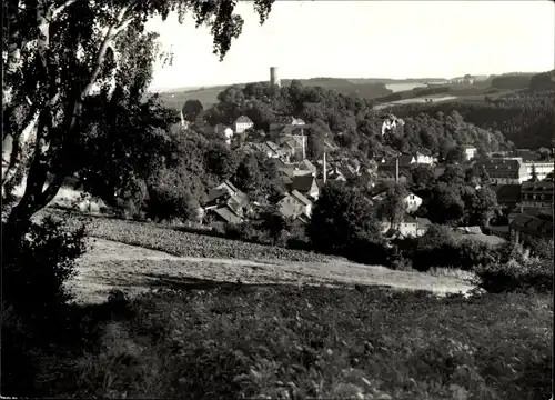 Ak Bad Lobenstein in Thüringen, Blick vom Geheeg