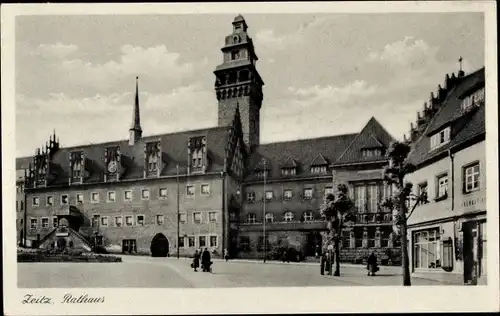 Ak Zeitz im Burgenlandkreis, Rathaus