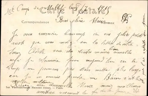 Ak Troyes Aube, Le Theater