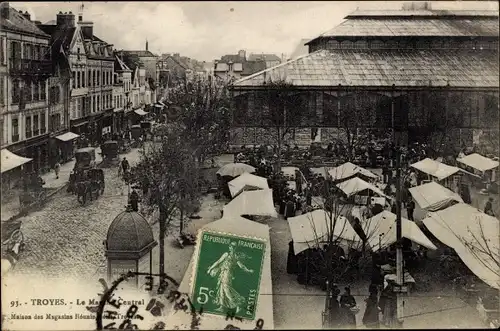 Ak Troyes Aube, Le Marche Central