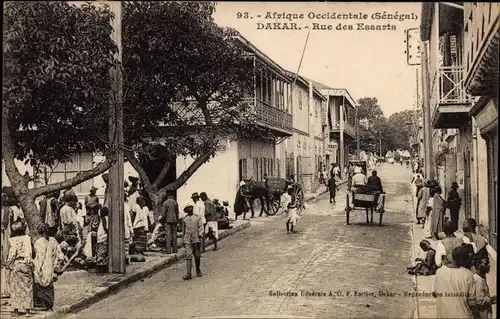 Ak Dakar, Senegal, Rue des Essarts