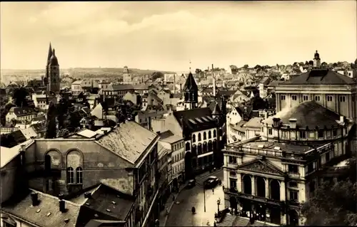 Ak Altenburg in Thüringen, Blick über den Ort