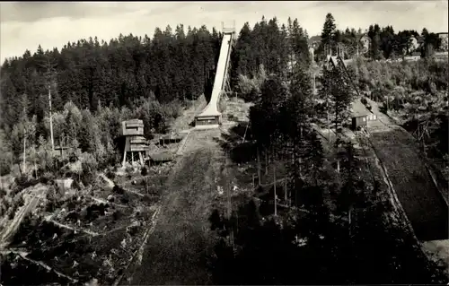 Ak Oberhof im Thüringer Wald, Thüringen-Schanze