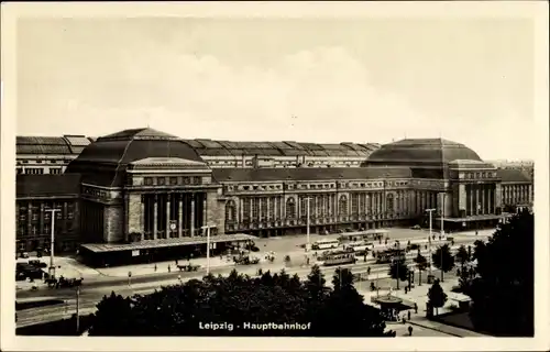 Ak Leipzig in Sachsen, Hauptbahnhof