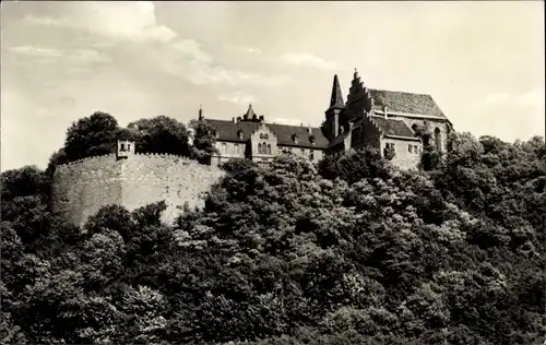 Ak Mansfeld im Harzvorland, Schloss Mansfeld