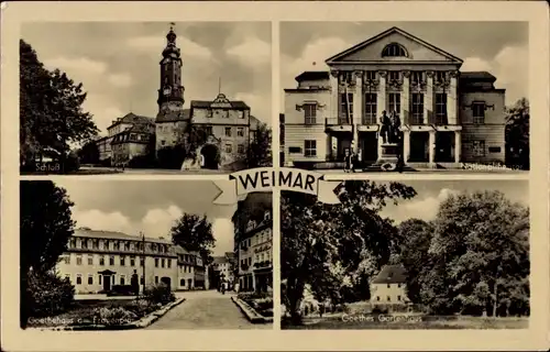 Ak Weimar in Thüringen, Goethes Gartenhaus, Goethehaus