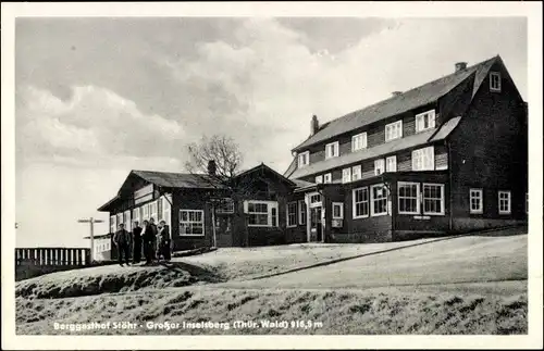 Ak Brotterode in Thüringen, Berggasthof Stöhr, Großer Inselsberg