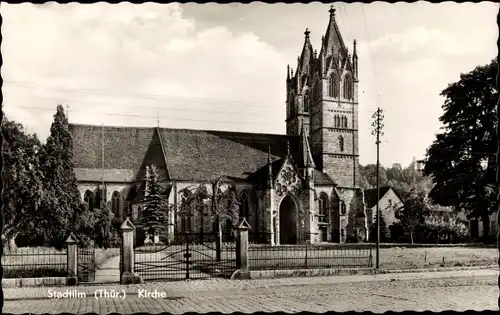 Ak Stadtilm in Thüringen, Kirche