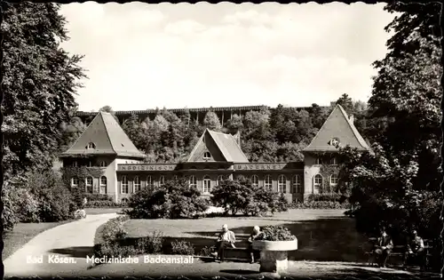 Ak Bad Kösen Naumburg an der Saale, Medizinische Badeanstalt