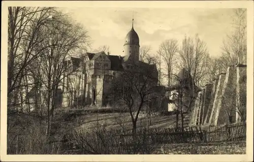 Ak Rochsburg Lunzenau in Sachsen, Schloss Rochsburg