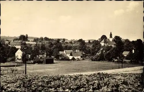 Ak Oberschöna in Sachsen, Ortsansicht