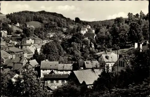 Ak Ruhla in Westthüringen, Teilansicht