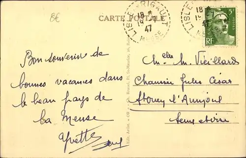 Ak Bar le Duc Meuse, Place de la Couronne