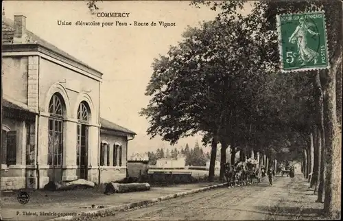 Ak Commercy Lothringen Meuse, Wasserkraftwerk