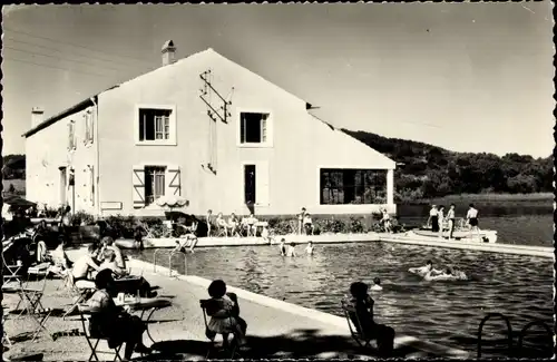 Ak Bourbonne les Bains Haute Marne, Lac de la Mezelle