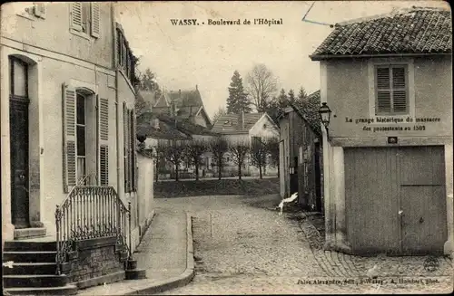 Ak Wassy Haute Marne, Boulevard de&#39;Hopital