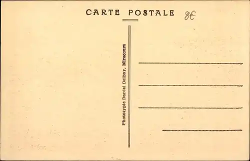 Ak Heutrégiville Marne, Voisines, Die Kirche und der Friedhof an der Südküste