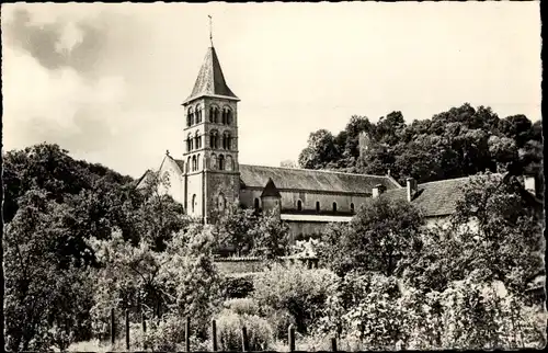 Ak Vignory Haute Marne, Gesamtansicht der Kirche