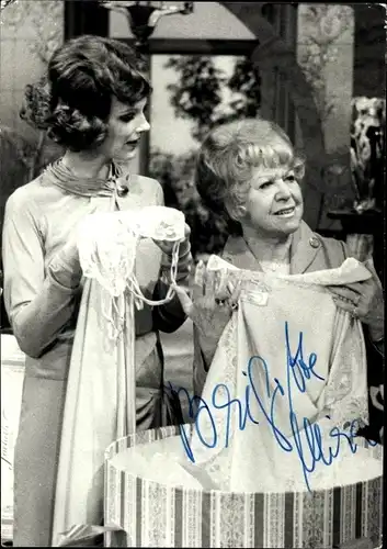 Ak Schauspielerin Brigitta Mira, Autogramm