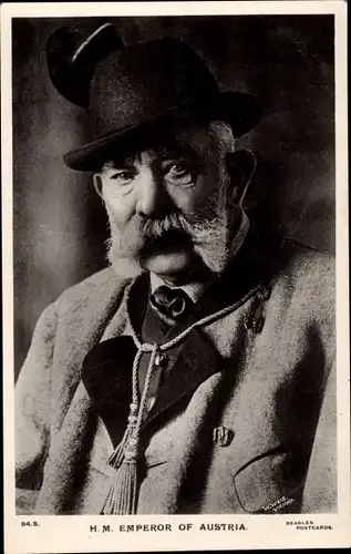 Ak Kaiser Franz Joseph I., Portrait