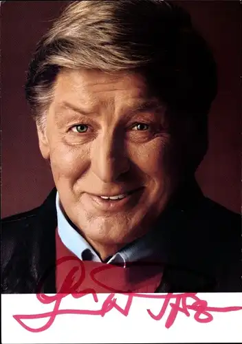 Ak Schauspieler Günter Pfitzmann, Portrait, Autogramm