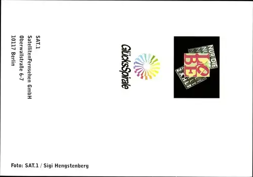 Ak Fernsehmoderator Kai Pflaume, Portrait, Autogramm, SAT 1