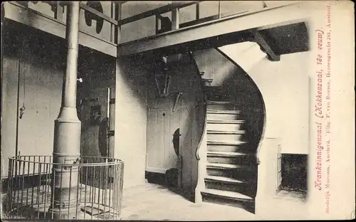 Ak Amsterdam Nordholland Niederlande, Museum, Krankzinnigenzaal, Kokkenzaal