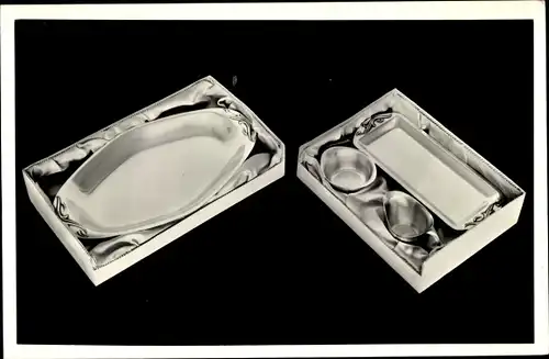 Ak Hilversum Nordholland, Reklame, Metaalwarenfabrieg G. Bredemeijer, versilbertes Geschirr