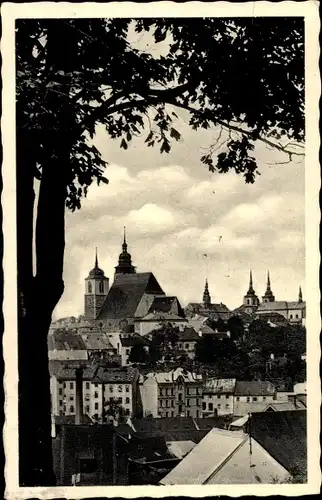 Ak Jihlava Iglau Region Hochland, Teilansicht der Stadt