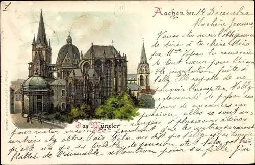 Litho Aachen, Das Münster