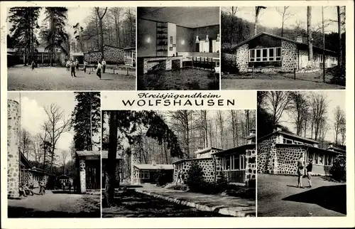Ak Wolfshausen Weimar an der Lahn, Kreisjugendheim Wolfshausen