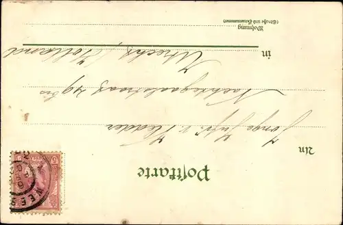 Litho Aachen, Rathaus, Wappen