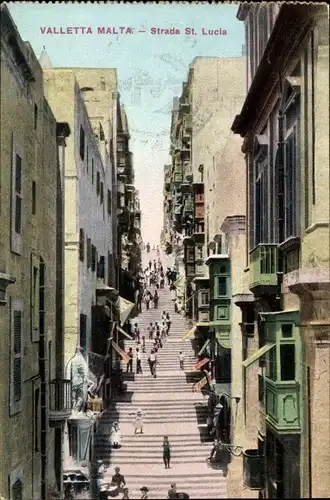 Ak Valletta Malta, Strada St. Lucia