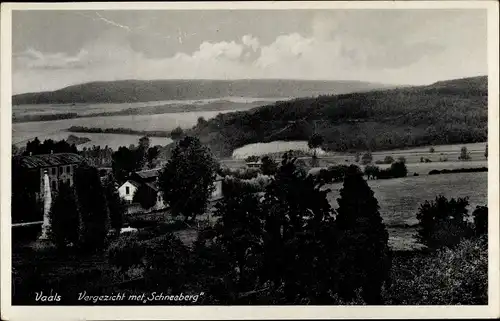 Ak Vaals Limburg Niederlande, Teilansicht mit Schneeberg