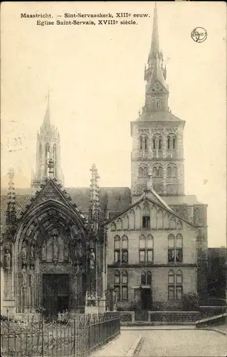 Ak Maastricht Limburg Niederlande, Sint-Servaaskerk