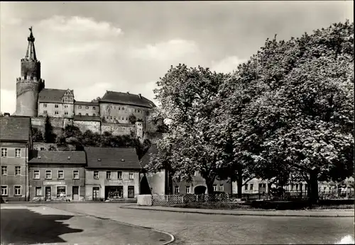 Ak Weida in Thüringen, Straßenpartie, Osterburg